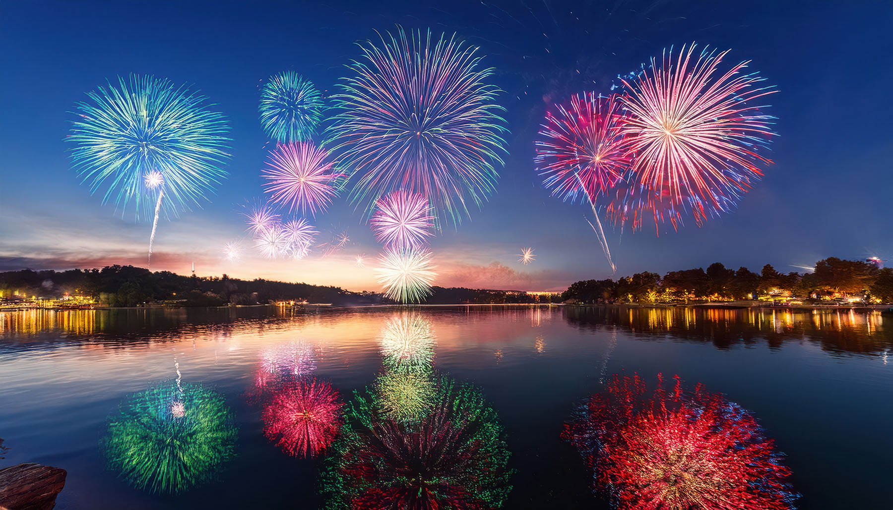 Visit Buckeye Lake - The Sparkle of Buckeye Lake: Annual Fireworks Tradition