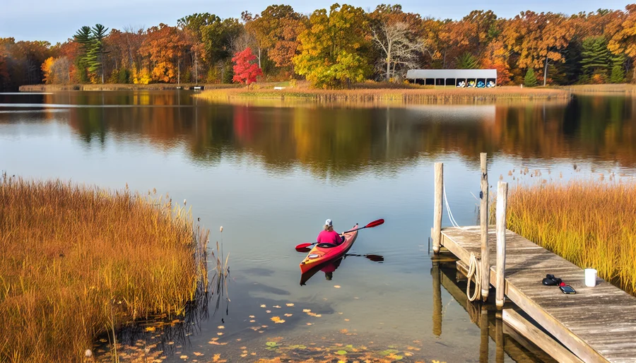 kayaking at Buckeye Lake