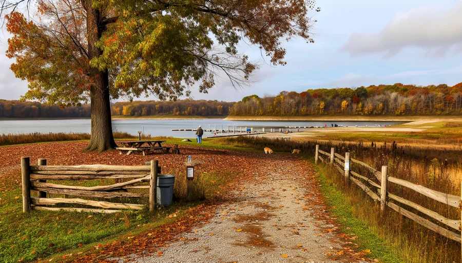 dog friendly trails Buckeye Lake